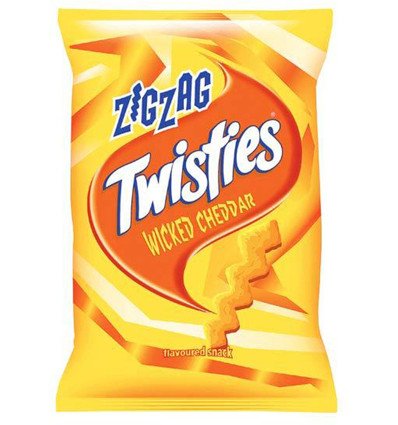 Preisvergleich Produktbild Twisties Zigzag böse Cheddar 110g