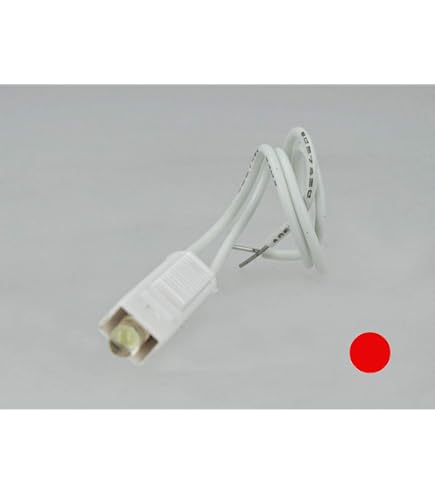 Spia LED Blu Per Comandi Elettrici Assiali – 220V 0,5W, Compatibile Con Evolution, Style New, Axolute, Living Now E MatixGO