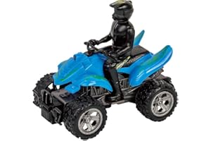 WONDERKIDS Quad 12CM + Fahrer Friktion mit Sound und Licht