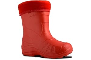 KOLMAX superleichte EVA Kinder Gummistiefel gefüttert 050