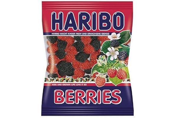 Haribo påse 200 g, Beeries