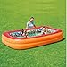 Produktbild Bestway Swimming Pool 3D 262x175x51 cm - orange/ bunt - inkl. zwei D-Schwimmbrillen + Spielzeugmünzen für Schatzsuche unter Wasser