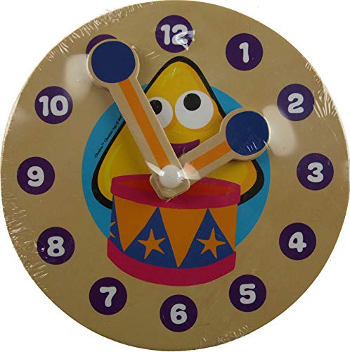 CBeebies - Reloj de Madera para Aprender a Contar la Hora