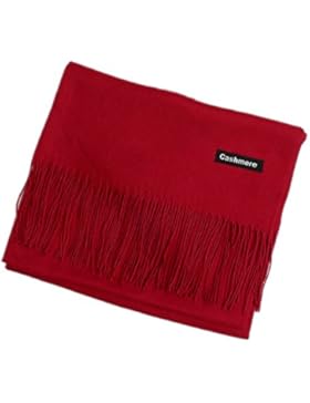 MMYOMI Damen Herren Liebhaber Unisex Glatt Kaschmir Schal Super Weiche Plaid solide Pashmina Wrap Schal