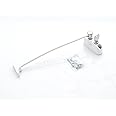Cardea Pro Secure Child Safety Cable Window Opening Restrictor Lock - uPVC Suitable - Ideal for Safetyproofing Children and Pets - White (Single Pack)