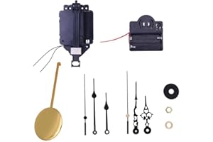 zalati Reloj de cuarzo con mecanismo de punteros para reparación de bricolaje, reloj personalizado