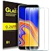 Produktbild KuGi. Samsung Galaxy J4+ Schutzfolie, 9H Hartglas Glas Display Schutzfolie [Blasenfrei] [HD Ultra] [Anti-Kratzer] Displayschutz Für Samsung SM-J415FN Galaxy J4+ / Für Galaxy J6+ Klar [2 Pack]