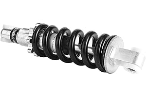 KIMISS 190mm Amortiguadores de suspensión neumática trasera Struts 1200lbs Apto para motocicleta de bicicleta de tierra de 2 tiempos