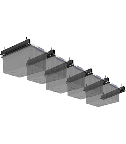 Support de rangement réglable pour garage 36 x 72 pouces Support