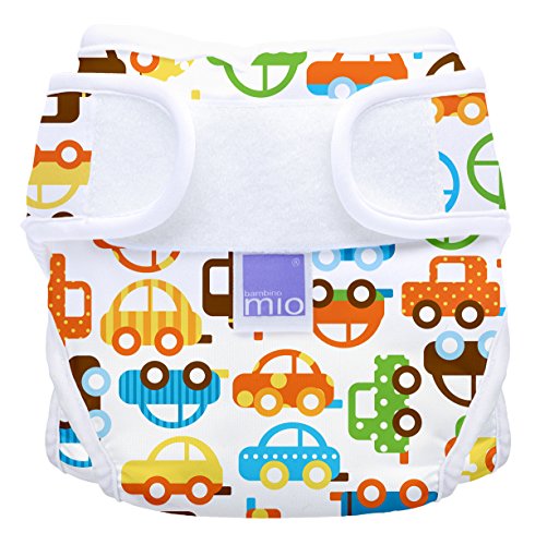 Bambino Mio Miosoft Nappy Cover, Traffic Jam, Size 2 (>9Kg)