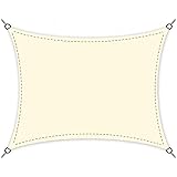 Purovi Vela Parasole Rettangolare | Varie Dimensioni | Schermo UV | in PES Impermeabile | 2 x 4 m
