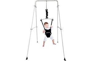 HI SUYI Baby Door Jumper and Bouncer with Stand for Active Babies That Love to Jump and Have Fun Toddler Infant 6-24 Months