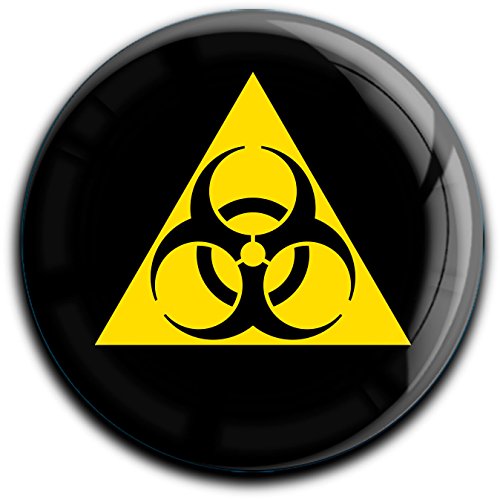 Preisvergleich Produktbild metALUm Magnet / Kühlschrankmagnet / Biohazard / 1301039