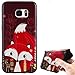 Produktbild Hülle für Samsung Galaxy S7 Edge,Handyhülle für Samsung Galaxy S7 Edge,Ultra Dünn Handyhülle,Leweiany 3D Kreativ Bunte Malerei Roter Fuchs Painted Matt Prägung Muster Ultra Dünn Soft TPU Silikon Gummi Schutzhülle Kratzfeste und Scratch-Resistant Handytasche Schutz Handy Hülle Case Rückseite Handy Tasche Premium Shell Slim Etui Schale Bumper Case für Samsung Galaxy S7 Edge Anti-Scratch Schutzhülle