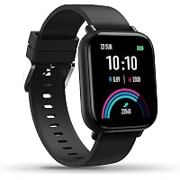 GIONEE STYLFIT GSW6 Smartwatch with Bluetooth Calling and Music, Built-in Mic & Speaker, 1.7” Display, Multiple Watch…