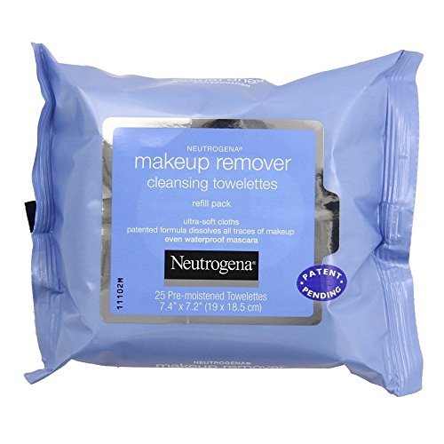 Neutrogena Make-up Remover Cleansing Towelettes Refill Pack - 25 ea
