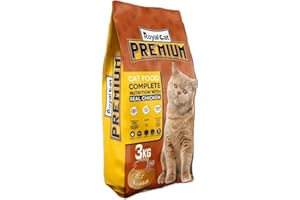 Royal Cat Real Chicken Cat Dry Food, Adult, 3 Kg