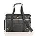 Produktbild BIGWING STYLE Tragetasche Hund Katze Handtasche / Umhängetasche für Transportieren Kleintiere Haus Tasche Leinwand + Mesh atmungsaktiv und beständig Perfekt für Reisen mit dem Flugzeug oder mit dem Auto 49X20X35CM Pet Maxi Gewicht 4,5 kg