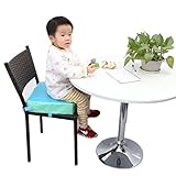 Lance Home Zerlegbar und Verstellbare Sitzerhöhung für Baby Kinder Boostersitz Blau - 7