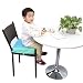 Baby Dinning Booster Seats, Lance Synthetic Leather Toddler Infant Harness Cushion HighChair Booster Seat Bag Travel Storage Chair (Blue)