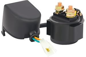 AHL Moto Solenoide Relé De Arranque para 4-Stroke GY6 Engine 50cc 125cc 150cc 200cc 250cc ATV Dirt Bikes Scooters Go Kart Dne Buggys Quad 4 Wheelers Pit Bike Moped Roketa SSR Taotao Sunl Coolster