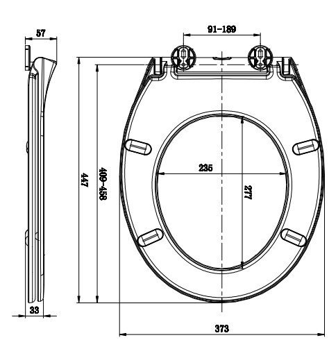 WOLTU WS2585 Premium WC Sitz mit Absenkautomatik, Kunststoff, Fast Fix, Softclose, Antibakteriell, Neu&Ovp, Weiß - 6