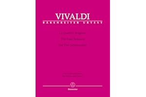 Le Quattro Stagioni. BÄRENREITER URTEXT. Klavierauszug, Stimme, Urtextausgabe