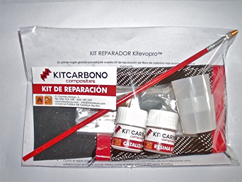 Kitevopro Plain 3k Kit de réparation pour fibre de carbone