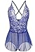Produktbild Avidlove Damen Negligee Overalls Reizwäsche Spitze Dessous Bodys Träger Nachtwäsche Lingerie Unterwäsche