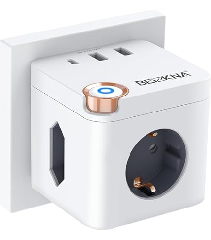 Set van 2 USB-opladers, 2 poorten, USB-voeding, laadstekker