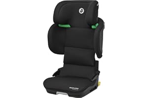 Maxi-Cosi Tanza i-Size, Hopfällbar Bilbarnstol, 3,5–12 år, 100–150 cm, Kompakt ISOFIX Bilbarnstol, 10 Nackstödspositioner, G-CELL Sidokollisionsskydd, Stoppad och Upphöjd Bilbarnstol, Full