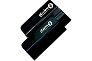 SD COLORS Kit nuovo con 2 spatole per bordi in feltro per vinile adesivo, pellicola per finestre, carta da contatto, decalcomanie per vetro, lavori artigianali