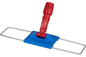 La Briantina Struttura di Ricambio per Scopa Lavapavimenti Cinzia Professionale in Cotone da 40 cm, con Aggancio Universale