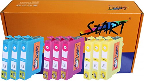 Start - Nur Farben! 9 Ersatz Chip Patronen kompatibel zu Epson 29XL, T2992 XL Cyan (Blau), T2993 XL Magenta (Rot), T2994 XL Gelb für Epson Expression Home XP-235 XP-332 XP-335 XP-432 XP-435