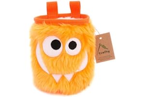 Crafty Climbing - Tangerine Foodie Monster (Chalkbag), Modell:Tangerine Foodie Monster