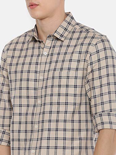 Chennis Men's White Casual Shirt Chennis Men's White Casual Shirt