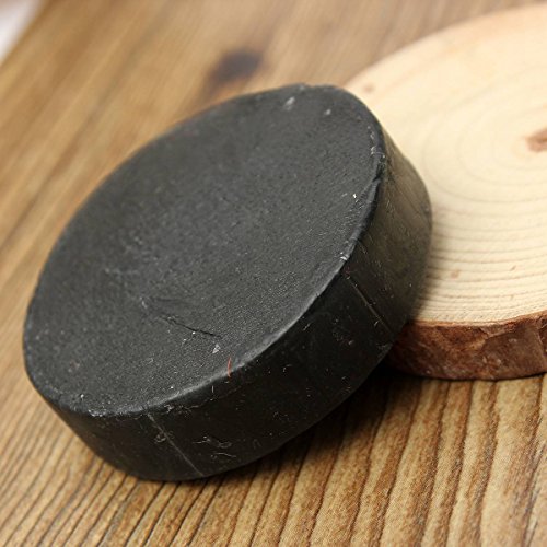 LuckyFine sanftes reinigen blackhead sauber von handgefertigten bambus holzkohle seife öl kontrolle - 3