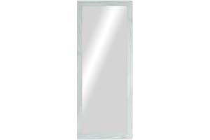 CHELY INTERMARKET Espejo Pared Cuerpo Entero 35x140cm-Marco Exterior 42x147cm MOD-128 Gris-2004