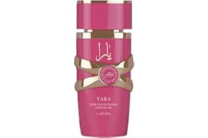 Lattafa Yara Candy – Fruity, Sweet, Floral, Musky – Pure Concentrated Perfume Oil Long-Lasting Fragrance for Women, 0.67 Ounce / 20 ml