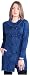 Montrex Blue Double Breasted Coat For Women RS.1260.00