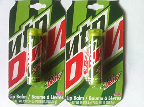2 x Lotta Luv Lip Balm Mountain Dew Flavour
