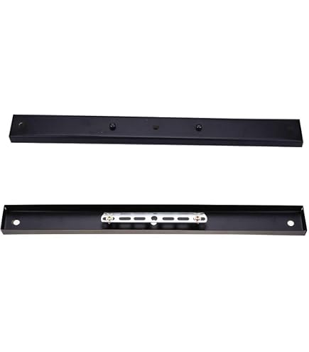 Chrasy Copertura a Soffitto per Lampada a Sospensione Piastra a Soffitto per Attacco lampada 150 mm Nipplo di Fissaggio per Lampade a Sospensione( Nero