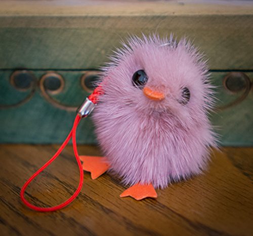 Preisvergleich Produktbild Toller Schlüsselanhänger Kleines flauschiges Küken – einzigartiges Geschenk, niedlich
