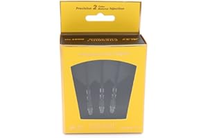 CUESOUL Rost T19 Arbre de fléchettes intégré et Vols en Forme de Grande Aile, Lot de 3