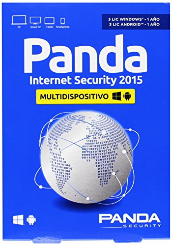 Panda Internet Security 2015 - Software De Seguridad  6 Licencias  3 Windows  3 Android 