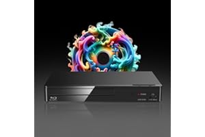 MULTIREGION Blu-ray Player Compatible with Panasonic DMP-BD84EB-K 2D - LAN (No WiFi) for DVD Regions 1-8 - Blu-ray Region B - DMP-BD84