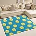 Produktbild JSTEL INGBAGS Super-Soft-Tennis Bälle Moderne Teppiche Wohnzimmer Teppich Teppich für die Kinder, mit Fester Schlafzimmer Home Decorator Teppich Boden Matte Teppiche 63 x 48 cm, Multi, 80 x 58 Inch
