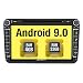 Produktbild PUMPKIN Android 9.0 Autoradio für VW Radio mit Navi 4GB und Octa Core Unterstützt Bluetooth DAB + USB CD DVD Android Auto WiFi MicroSD 2 Din 8 Zoll Bildschirm Universal