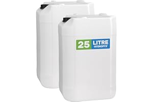 THE SOMERSET CLEAR WATER COMPANY 25L Water Container – Food Safe Plastic Storage Can with Secure Cap – Stackable, BPA-Free, UN Certified – Ideal for Camping, Emergency Water Storage, Outdoor Use – 1x, 2x or 4x Pack Options (2)