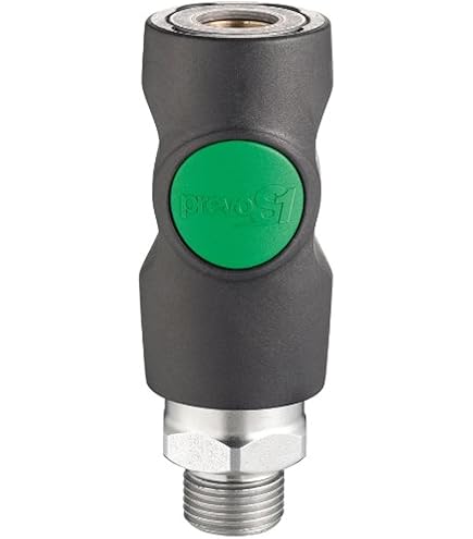 Tubo Ventilazione VT1226MK Distributore/Tubicino Per Aria Compressa O Acqua Con 3 Rubinetti A Sfera - Ottone, Per Officina O Fai-da-te Tubo Con